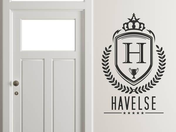 Wandtattoo Havelse Wappen