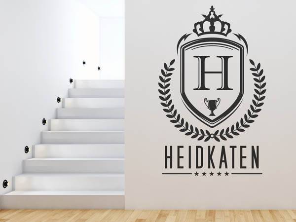 Wandtattoo Heidkaten Wappen