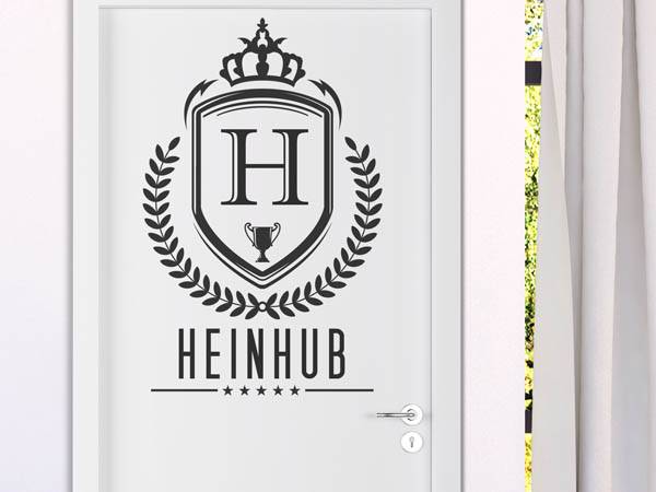 Wandtattoo Heinhub Wappen
