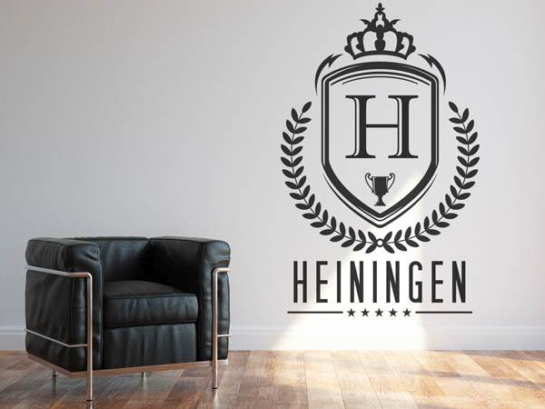 Wandtattoo Heiningen Wappen