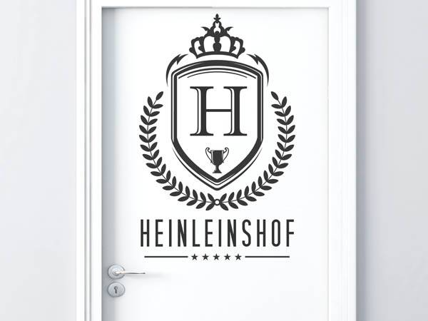 Wandtattoo Heinleinshof Wappen