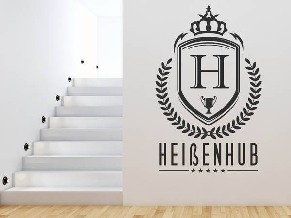 Wandtattoo Heißenhub Wappen