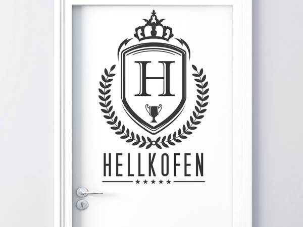 Wandtattoo Hellkofen Wappen