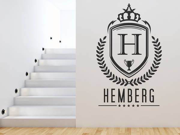 Wandtattoo Hemberg Wappen