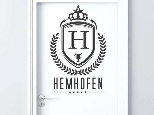 Wandtattoo Hemhofen Wappen