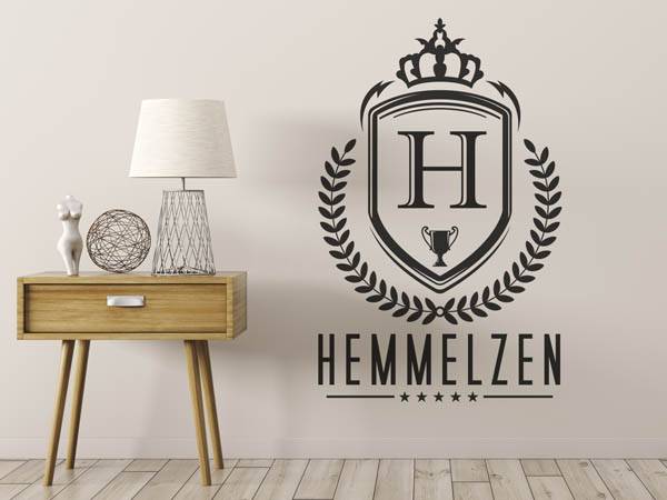 Wandtattoo Hemmelzen Wappen