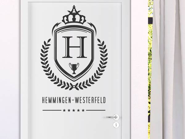Wandtattoo Hemmingen-Westerfeld Wappen
