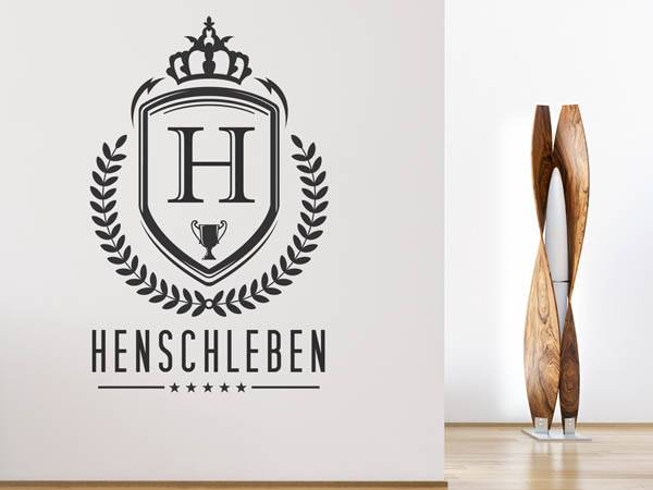 Wandtattoo Henschleben Wappen
