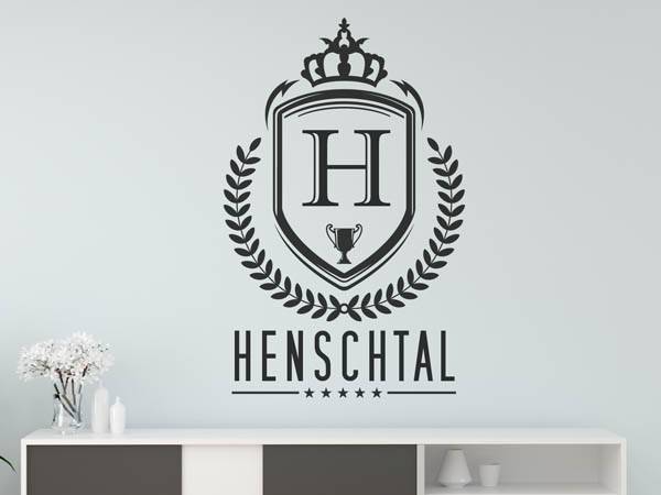Wandtattoo Henschtal Wappen