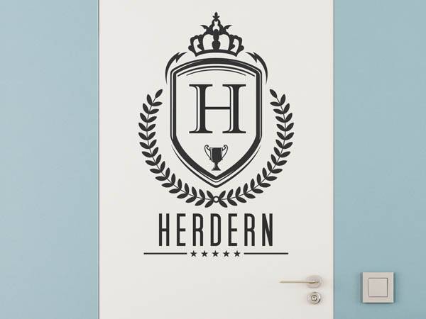 Wandtattoo Herdern Wappen