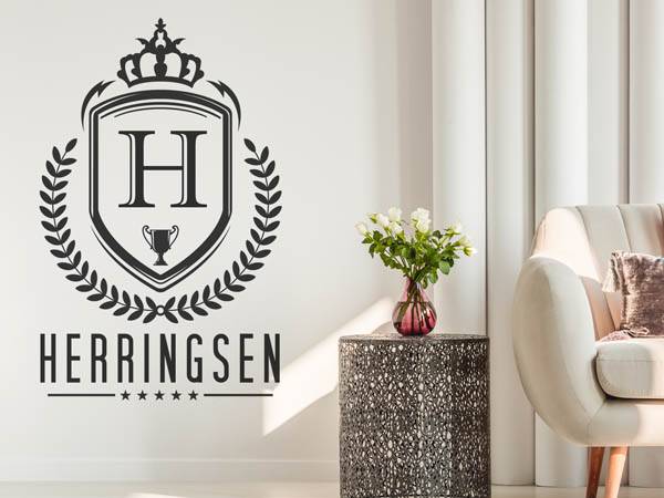 Wandtattoo Herringsen Wappen