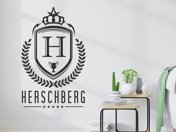Wandtattoo Herschberg Wappen
