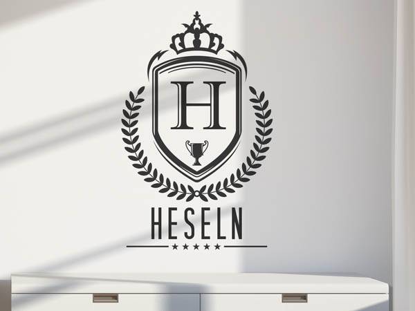 Wandtattoo Heseln Wappen