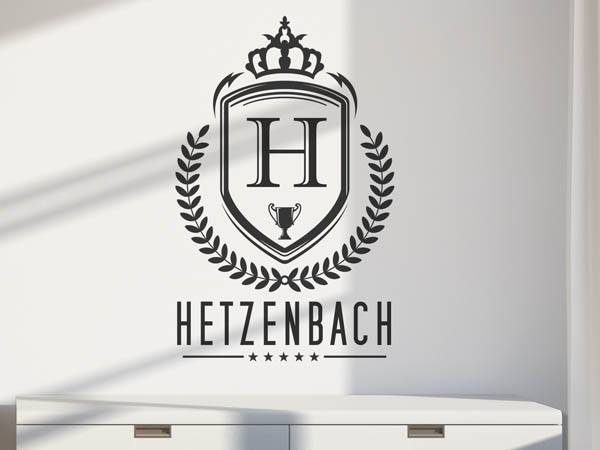 Wandtattoo Hetzenbach Wappen