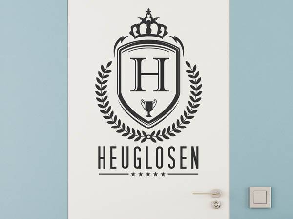 Wandtattoo Heuglosen Wappen