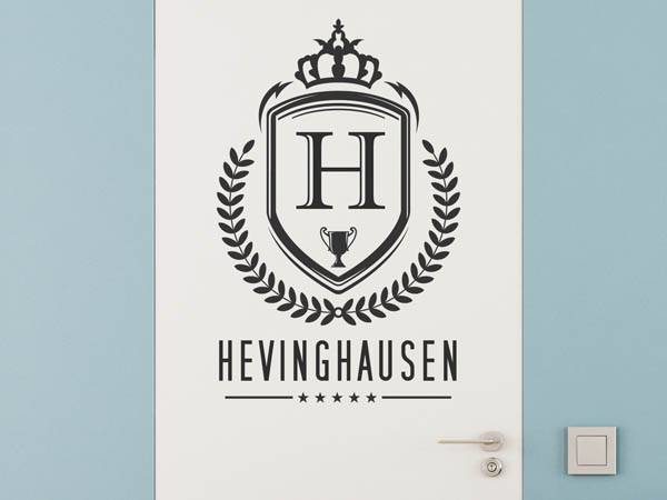 Wandtattoo Hevinghausen Wappen