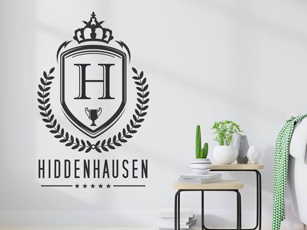 Wandtattoo Hiddenhausen Wappen