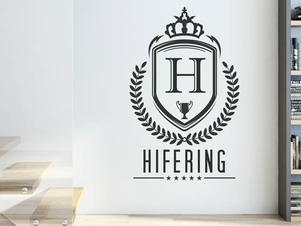 Wandtattoo Hifering Wappen