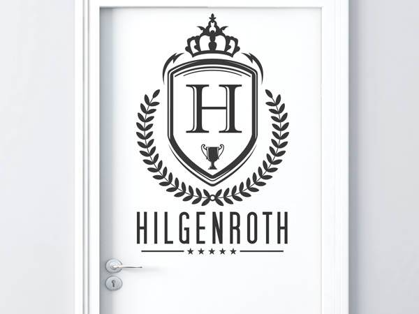 Wandtattoo Hilgenroth Wappen