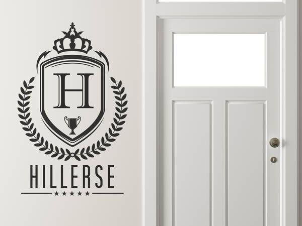 Wandtattoo Hillerse Wappen