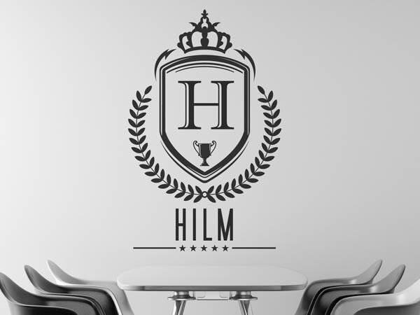 Wandtattoo Hilm Wappen