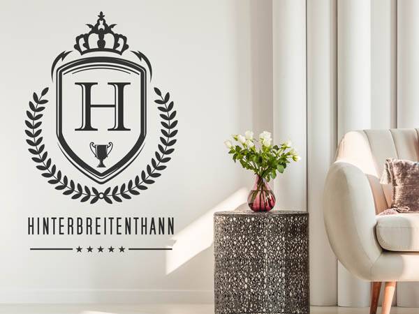 Wandtattoo Hinterbreitenthann Wappen