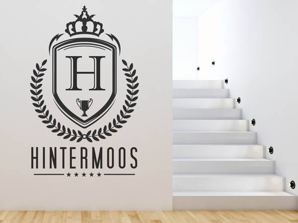 Wandtattoo Hintermoos Wappen