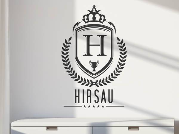 Wandtattoo Hirsau Wappen