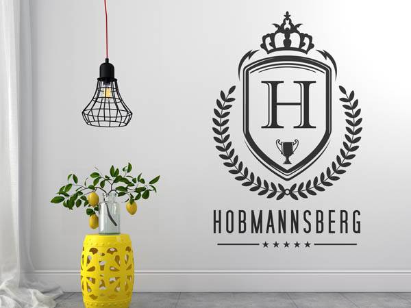 Wandtattoo Hobmannsberg Wappen