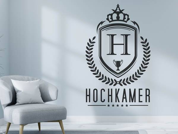 Wandtattoo Hochkamer Wappen
