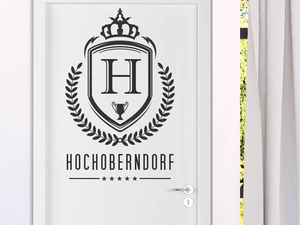Wandtattoo Hochoberndorf Wappen