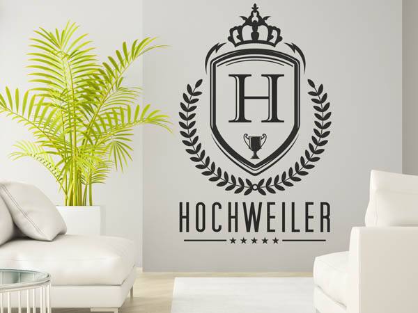 Wandtattoo Hochweiler Wappen