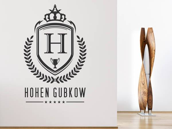 Wandtattoo Hohen Gubkow Wappen