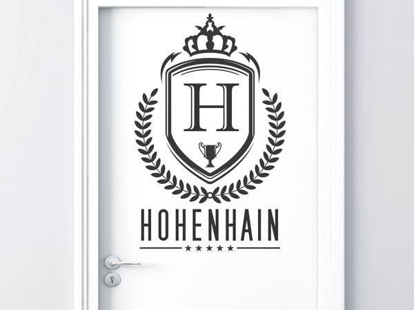 Wandtattoo Hohenhain Wappen