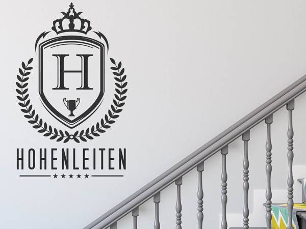 Wandtattoo Hohenleiten Wappen
