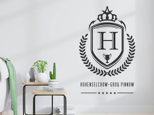 Wandtattoo Hohenselchow-Groß Pinnow Wappen