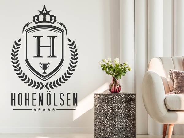 Wandtattoo Hohenölsen Wappen