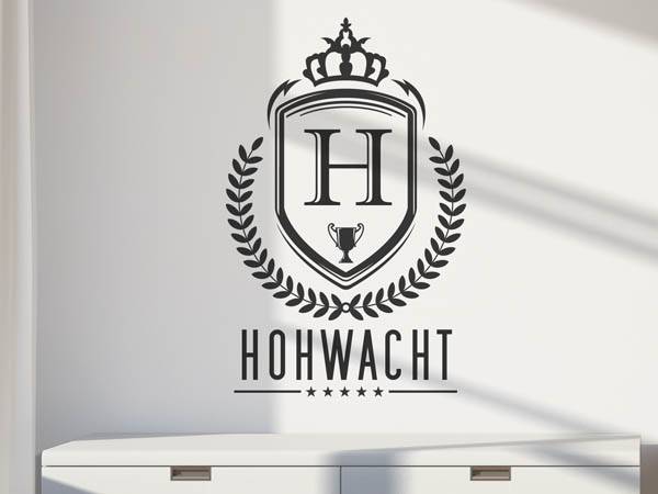 Wandtattoo Hohwacht Wappen