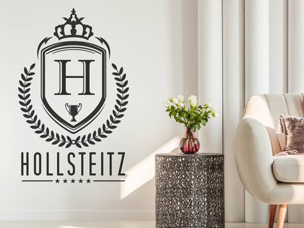 Wandtattoo Hollsteitz Wappen