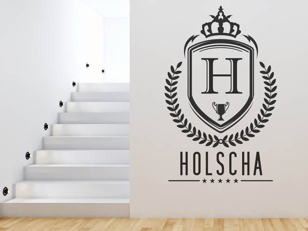 Wandtattoo Holscha Wappen