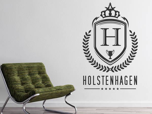 Wandtattoo Holstenhagen Wappen