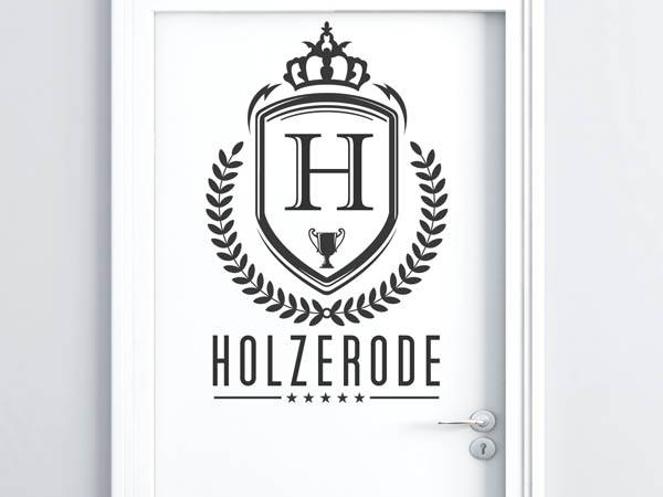 Wandtattoo Holzerode Wappen