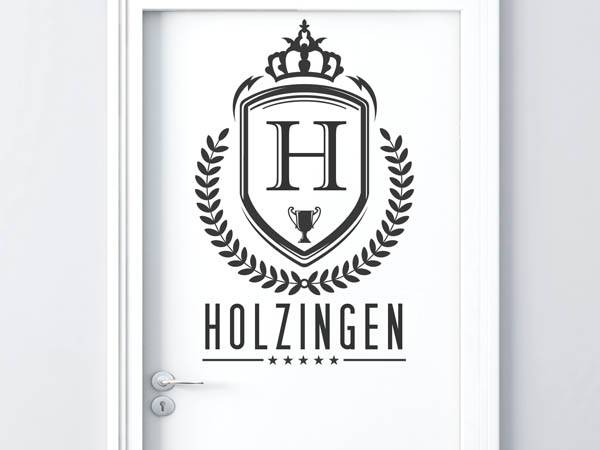 Wandtattoo Holzingen Wappen