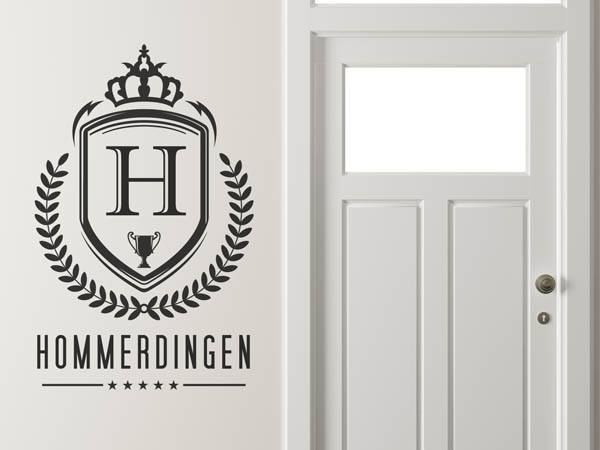 Wandtattoo Hommerdingen Wappen