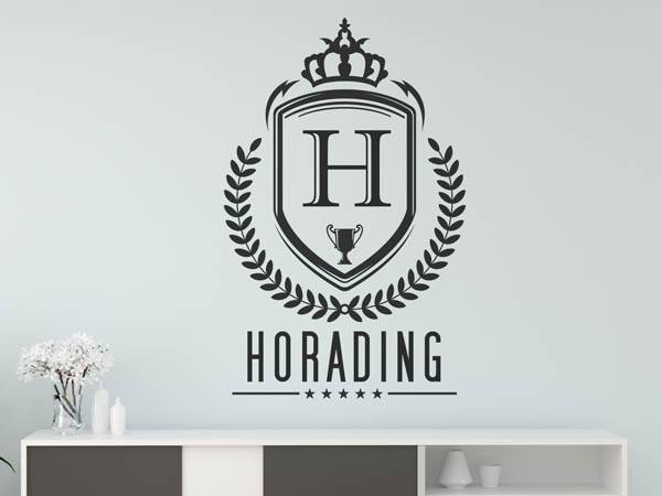 Wandtattoo Horading Wappen