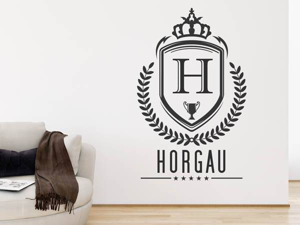 Wandtattoo Horgau Wappen