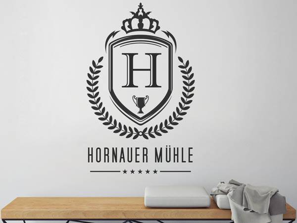 Wandtattoo Hornauer Mühle Wappen