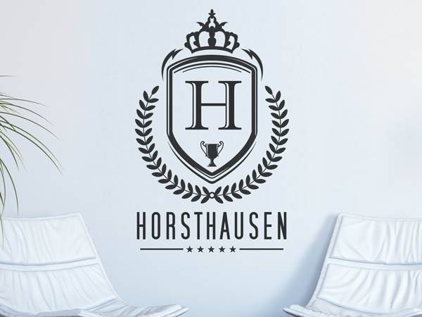 Wandtattoo Horsthausen Wappen