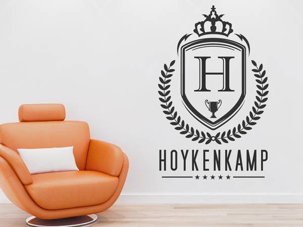 Wandtattoo Hoykenkamp Wappen
