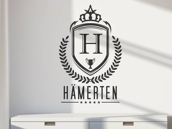 Wandtattoo Hämerten Wappen